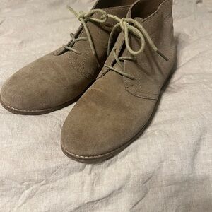 White Mountain Suede Ankle Boots